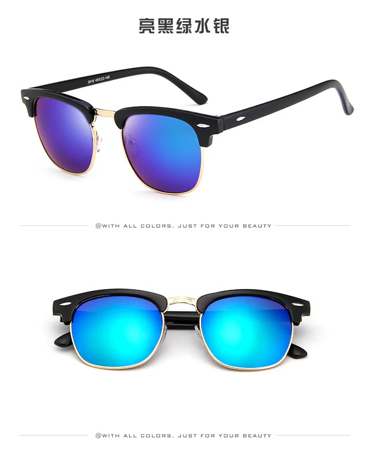 Hot Sunglasses Women Popular Square Brand Designer Retro Men Summer Style Sun Glasses Outdoor Shades UV400 Oculos De Sol