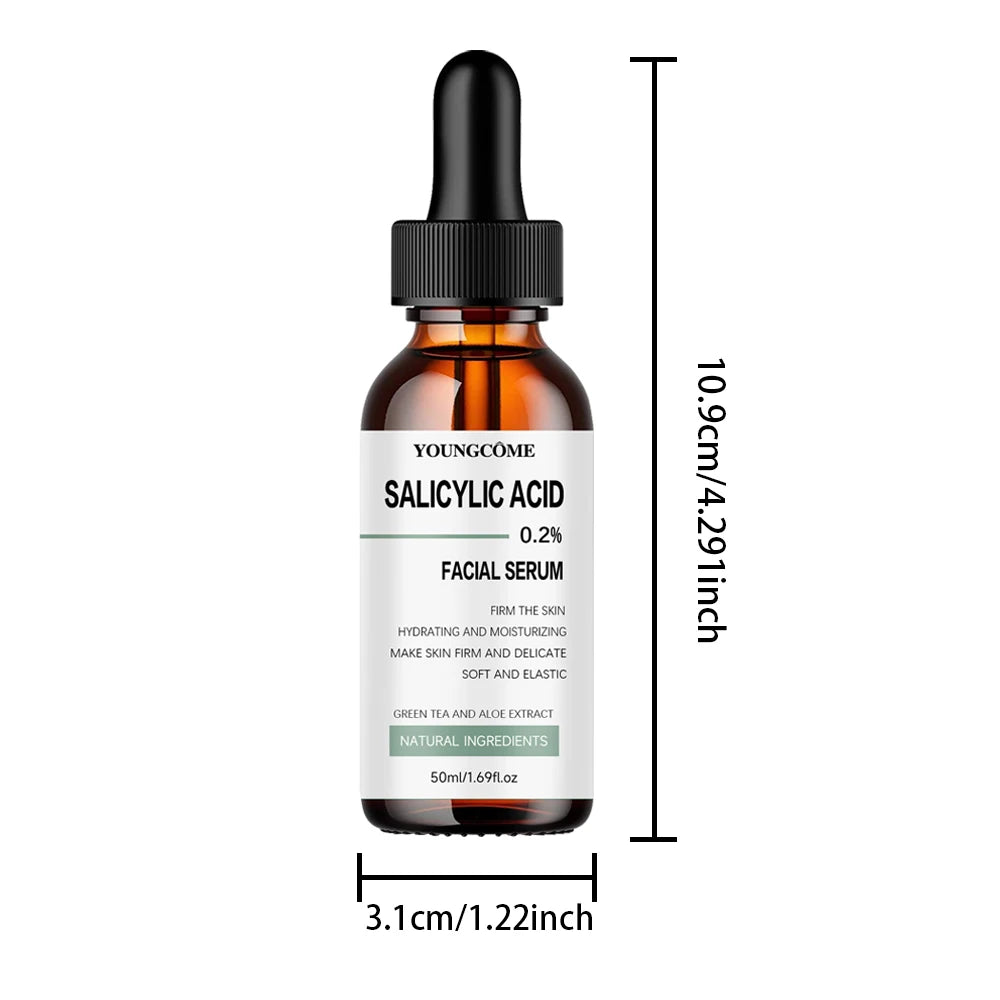 30 ml/50 ml Firming facial serum, rich in salicylic acid, hyaluronic acid,vitamins C suitable for all skin types, firming effect