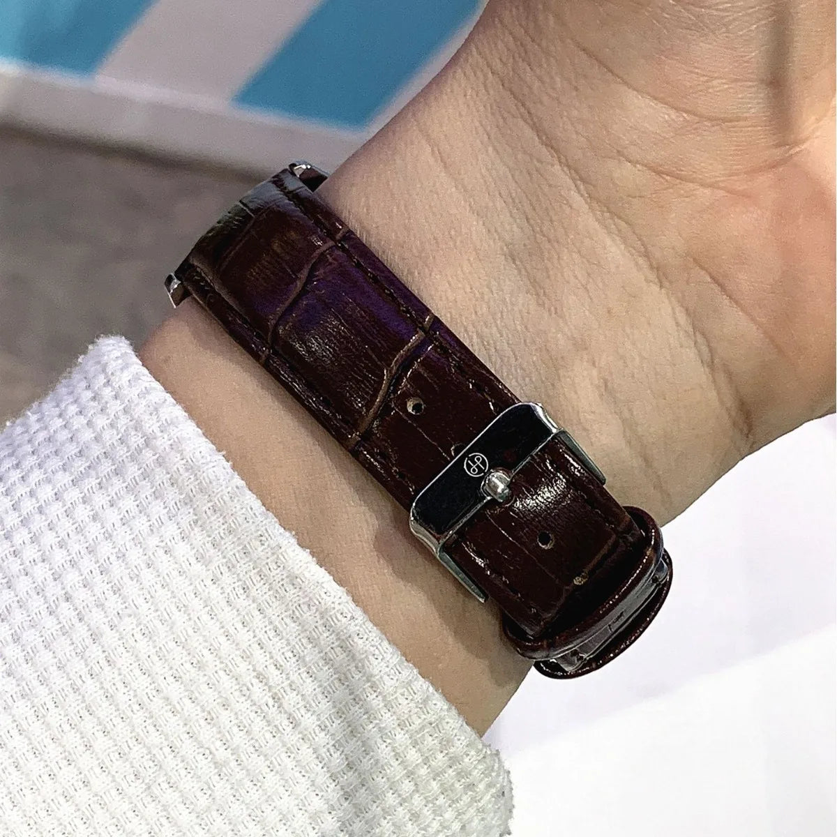 UTHAI High  Authentic Men Watch Brand Waterproof Leather Calendar Student Exam Table Male Fashion Quartz Clock Watches Has Box