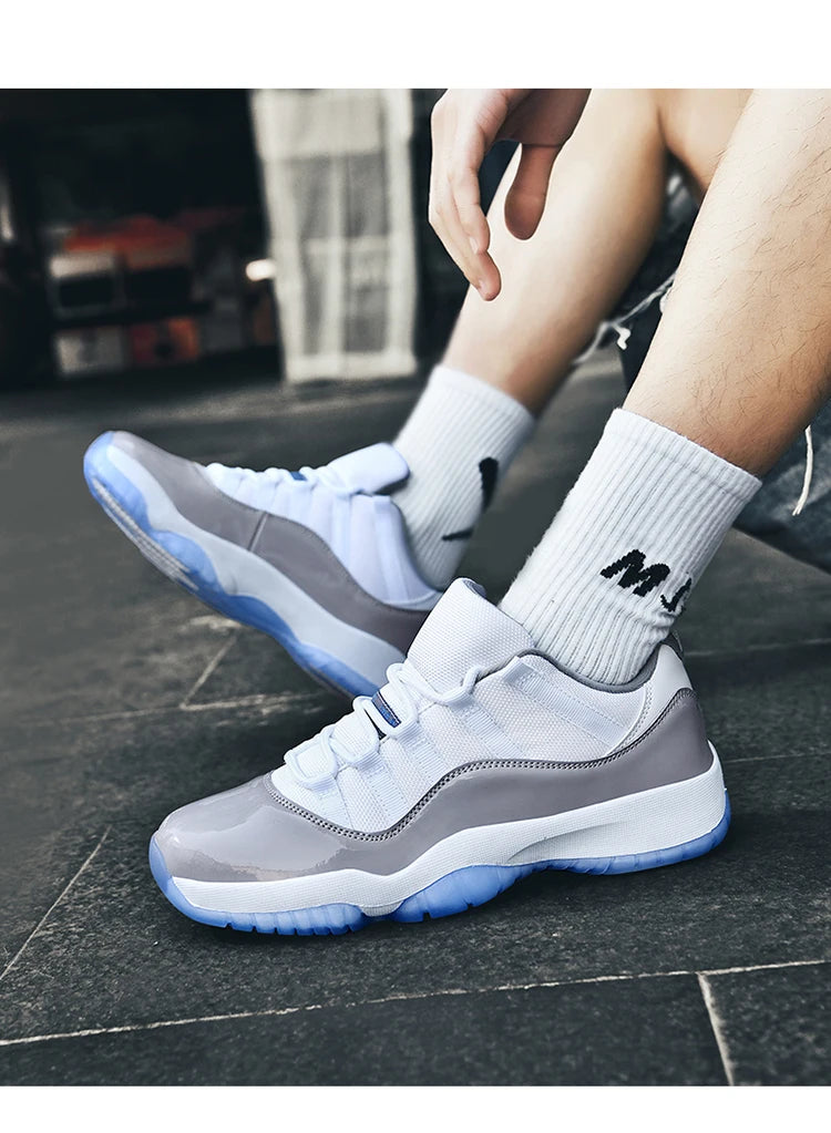 Shoes Men's Shoes Leather Retro Low-Top Basketball Trendy Shoes Men's and Women's Comfortable Casual Shoes Sports Shoes