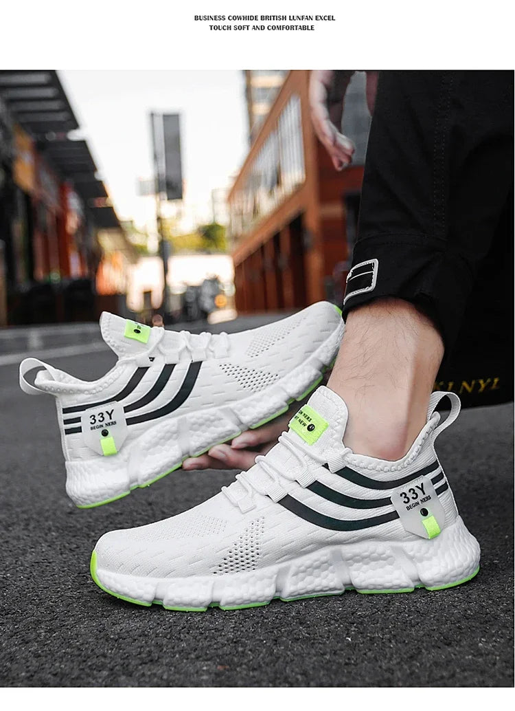 New Trend Breathable Casual Men's 2024 Spring and Autumn Sports Shoes Tenis Masculino Zapatillas Hombre Fashion Running Shoes