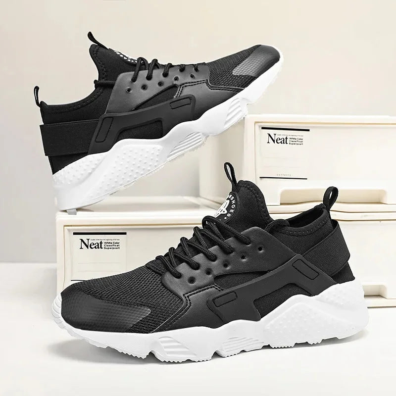 Size 36-47 Casual Sports Shoes for Men and Women Lightweight Mesh Breathable Summer Running Shoes, Fashionable EVA Outsole