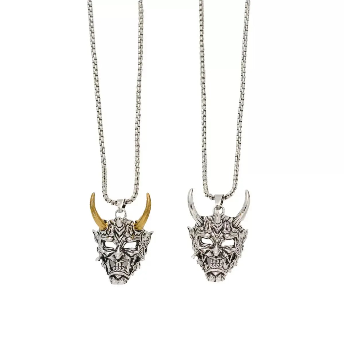 European and American necklace pendant, hip-hop style for men, pearl drop, vintage pendant, alloy accessory, stainless steel nec