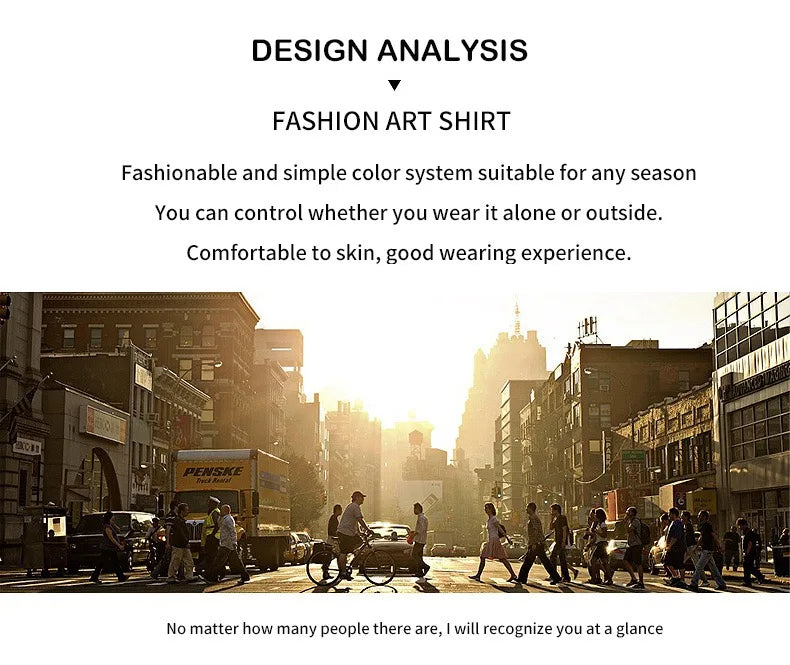 Men's short-sleeved shirts are casual, trendy, comfortable, cool on the street, versatile, simple and slimming in summer