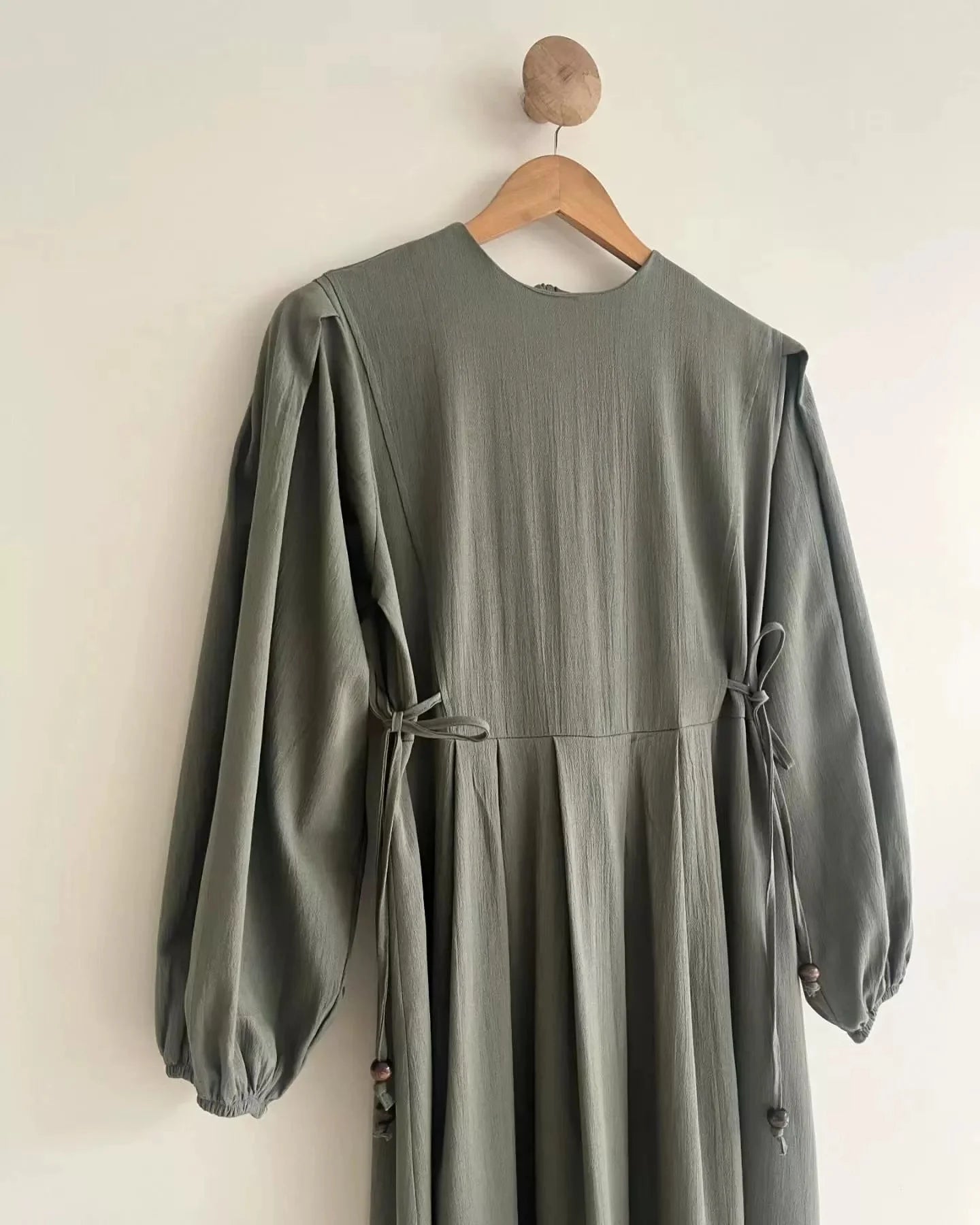 Eid Muslim Abaya Dress Women Modest Kaftan Jalabiya Lace Up Ramadan Morocco Dubai Abayas Islam Vestidos Arab Long Robe Dresses