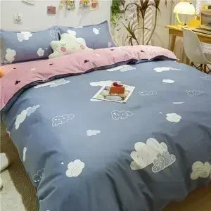 Pure Cotton Duvet Cover, Single Piece Quilt Cover, Student Dormitory Single Personality, Anti-static, Winter, 150x200x230cm
