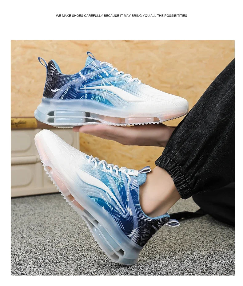 Fashion Sneakers for Men and Women,Non Slip Casual Sneakers Outdoor Athletic Sport Running Shoes Large Sizes 36-47