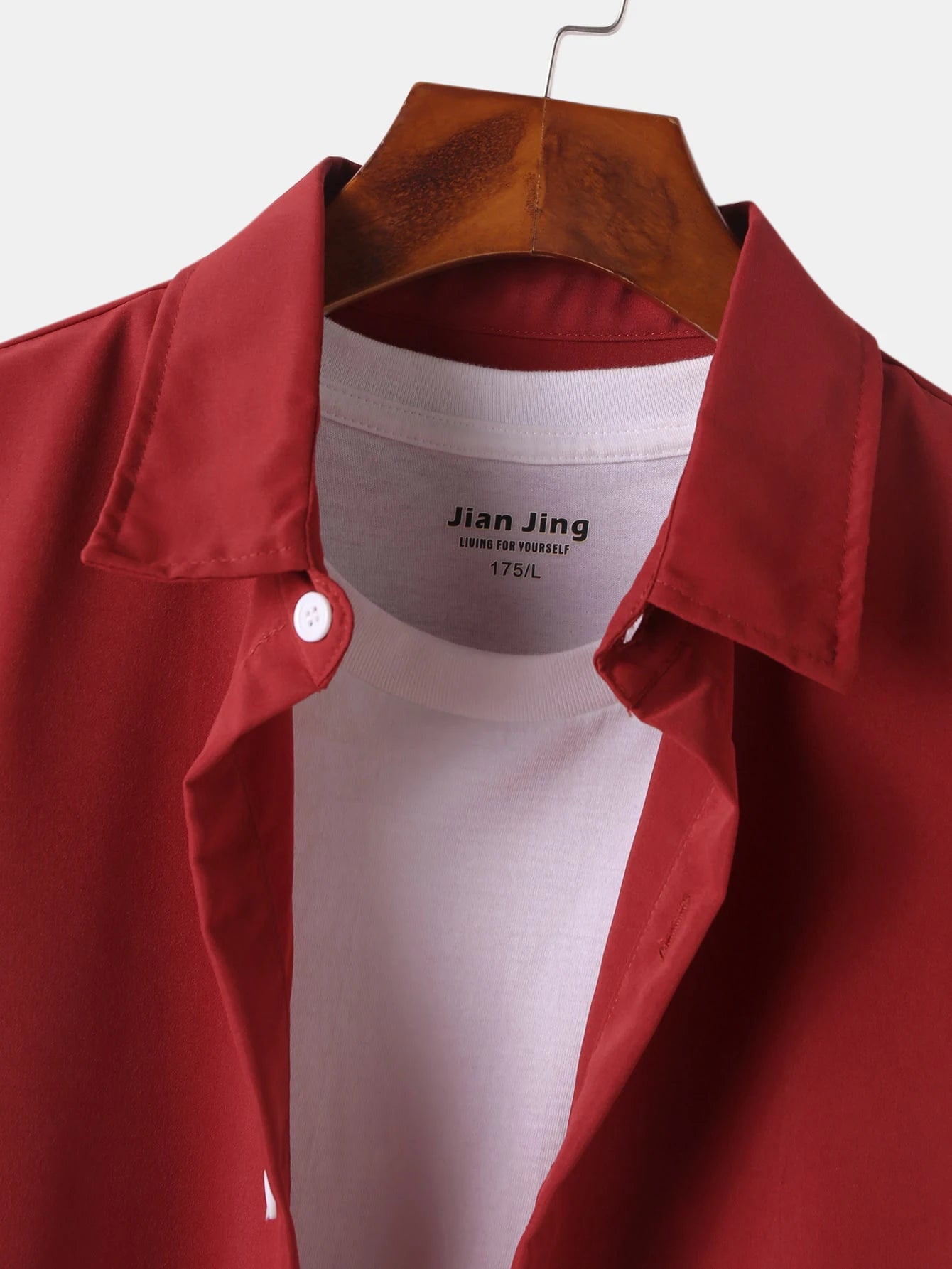 New short-sleeved shirt men's summer thin section trend Slim business casual half-sleeved shirt