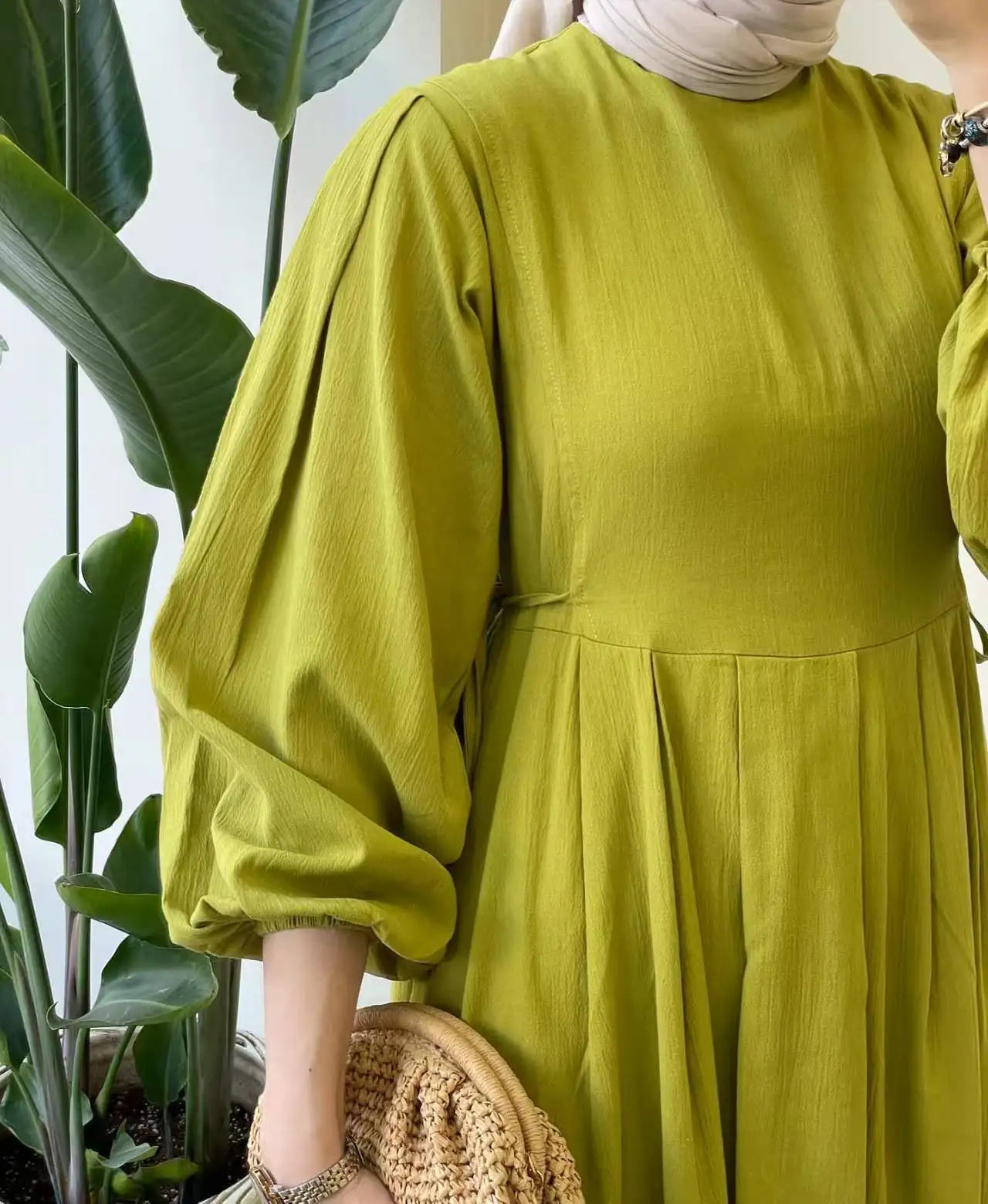 Eid Muslim Abaya Dress Women Modest Kaftan Jalabiya Lace Up Ramadan Morocco Dubai Abayas Islam Vestidos Arab Long Robe Dresses