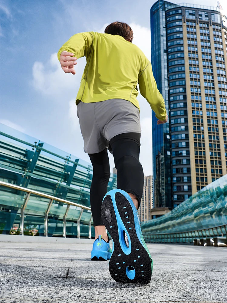 Running Shoes Men Carbon Plate Speciality Marathon Sports Breathable Lightweight Women's Comfortable Nonskid Leisure Sneakers