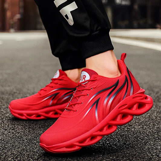 Men's Athletic Running Shoes - Lightweight Sports Sneakers for Outdoor Activities