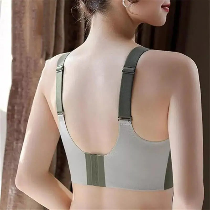 Women Seamless Bras Plus Size Sports Push Up Bra Top Support Comfortable Underwear Brassiere Yoga Fitness Sleep Vest Bralette