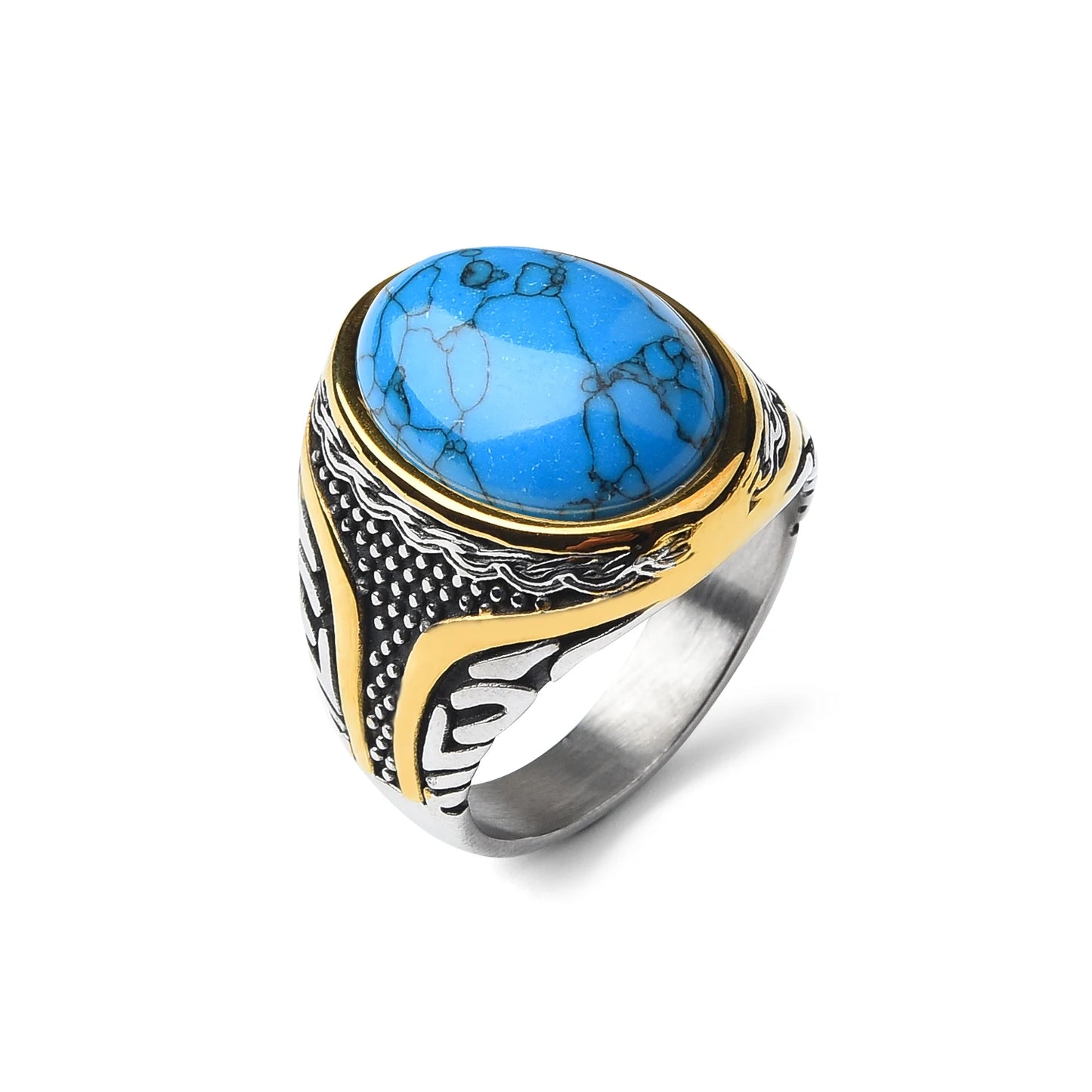 R3231Men's/Women Many Gem style colors 316LStainless Steel Rings Classic Fashion Trend Jewelry High Quality Products