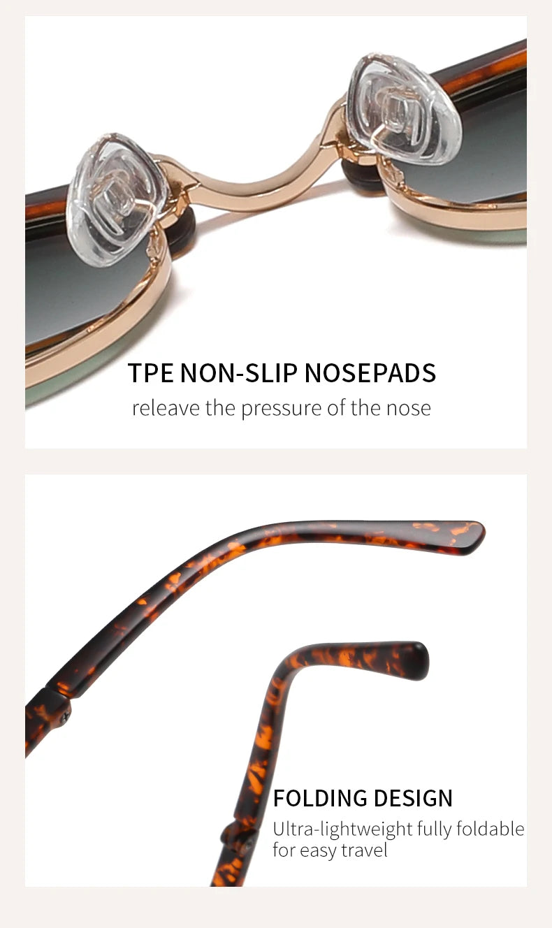 Folding HD Polarized Men Women Sunglasses Designer Club Brand Folded Driving Sun Glasses Blinded DroppShipping Master Shades