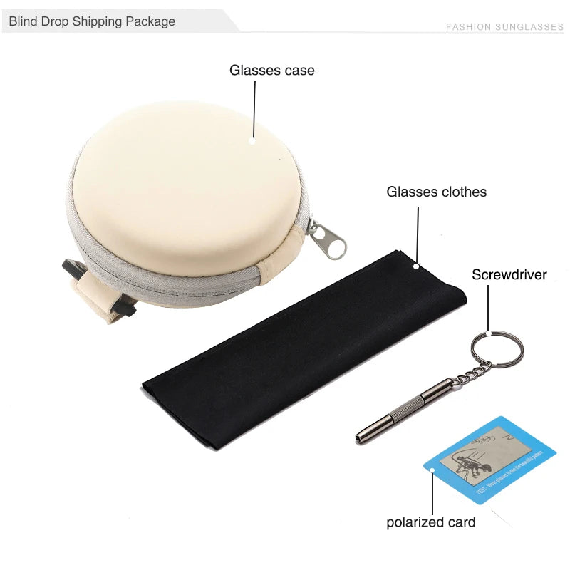 Folding HD Polarized Men Women Sunglasses Designer Club Brand Folded Driving Sun Glasses Blinded DroppShipping Master Shades