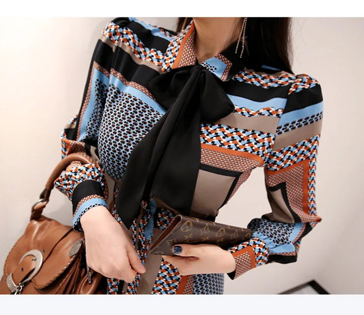 H Han Queen Vintage Print Elegant Long Dress Women Spring Single-breasted Shirt Dresses Waist Swing Ankle-length Vestidos