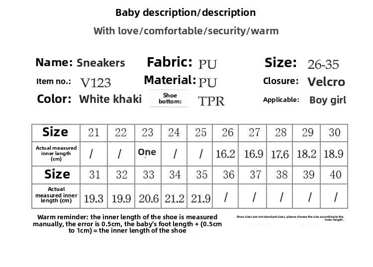 Kids' Sneakers Fall New Boys' Shoes Spring Casual Shoes Velcro Running Shoes Girls Boys Comfort  Daily Kids Sandals High Quality