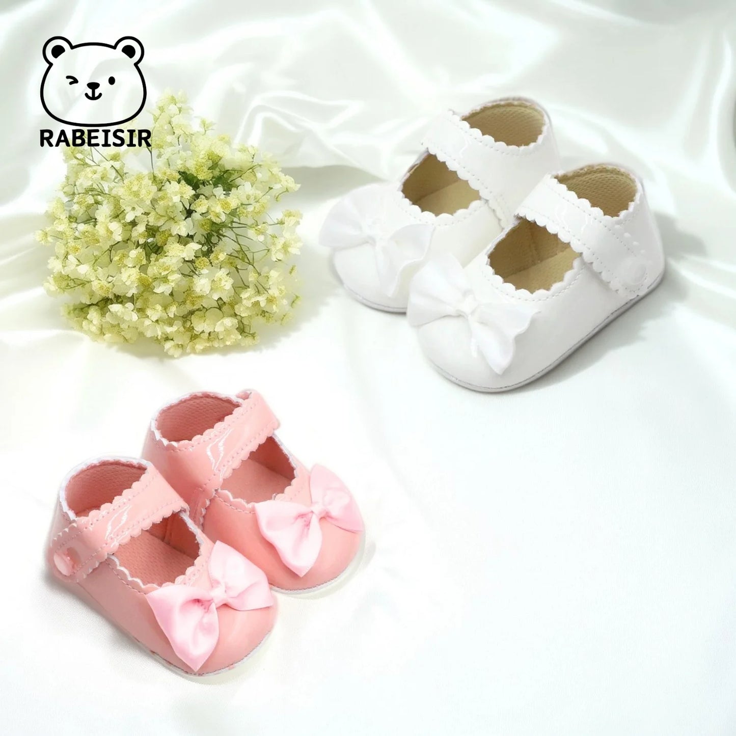 Spring and Autumn Baby Girl Shoes Princess Shoes Non-Slip Soft Baby Toddler Shoes