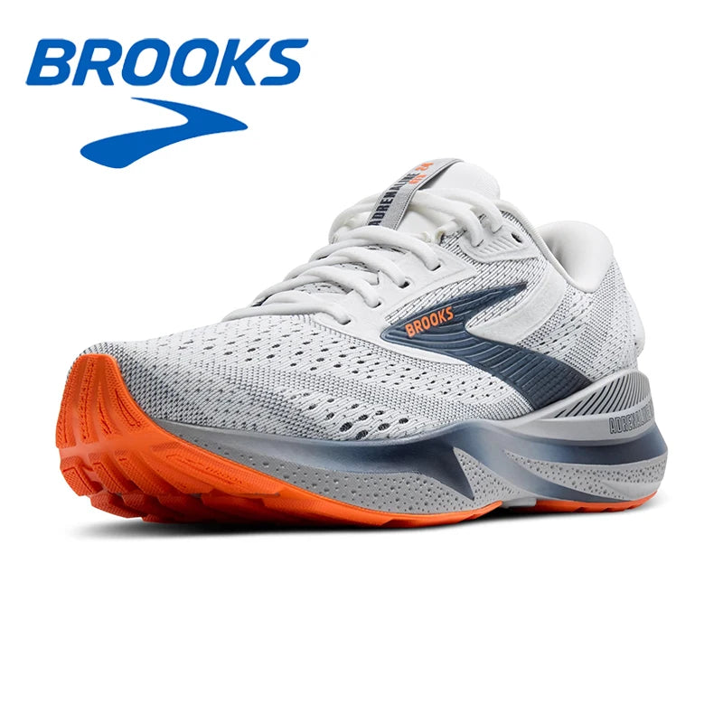 (Authentic) Brooks Adrenaline GTS 24 Stylish Commuter Running Shoes Mesh Breathable Outdoor Casual Sports Shoes