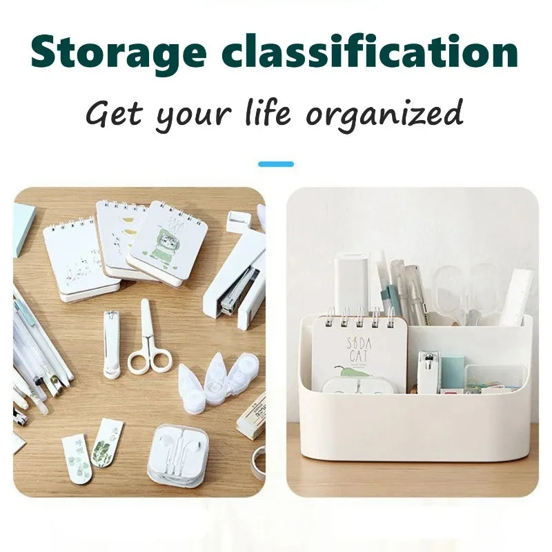 Desk Organizer, Office Supplies Organizers and Accessories, Makeup Brush Holder, Pen/Pencil Holder, Remote Control Holder