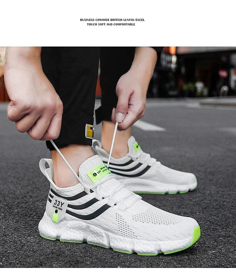 New Trend Breathable Casual Men's 2024 Spring and Autumn Sports Shoes Tenis Masculino Zapatillas Hombre Fashion Running Shoes