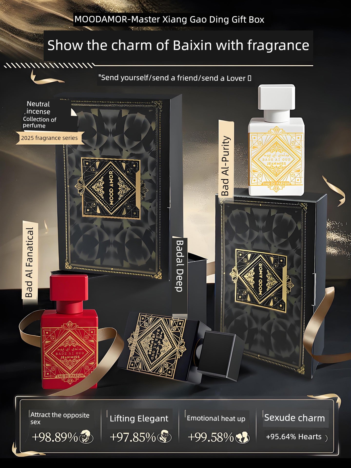 Dozens of Big Brand Perfume Gift Boxes for Men Perfume for Women Lasting Fragrance Suit Holiday Gifts Genuine Goods