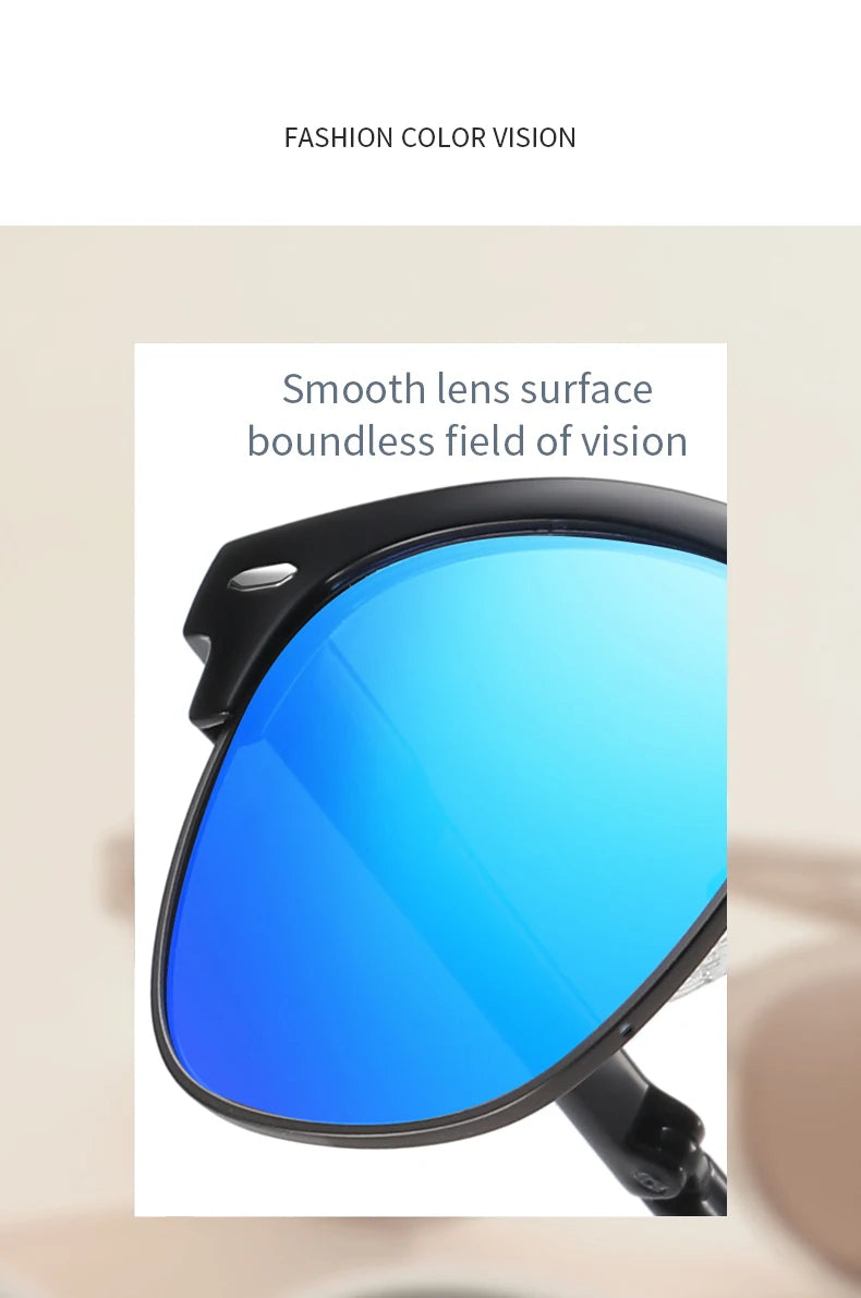 Folding HD Polarized Men Women Sunglasses Designer Club Brand Folded Driving Sun Glasses Blinded DroppShipping Master Shades