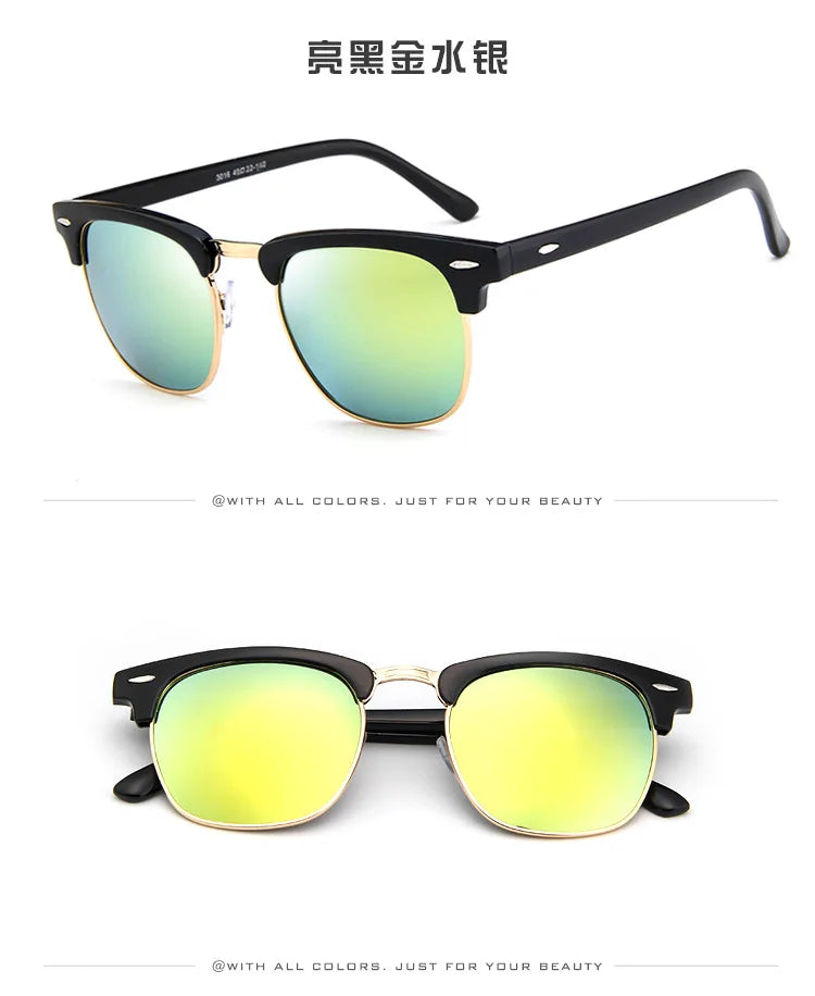 Hot Sunglasses Women Popular Square Brand Designer Retro Men Summer Style Sun Glasses Outdoor Shades UV400 Oculos De Sol