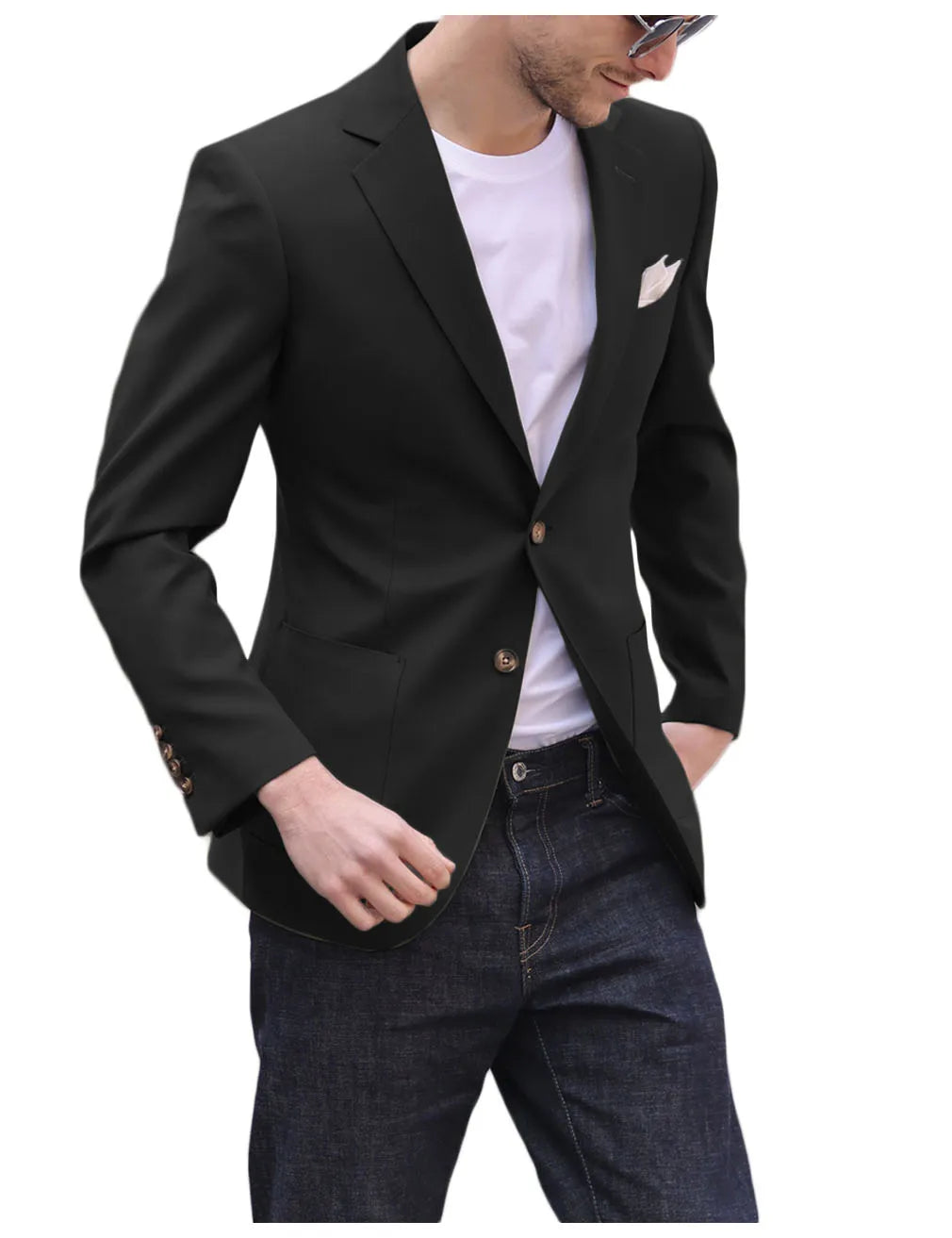 High Quality Olive Green Men's Suits Slim Fit Formal Business Casual jacket Bespoke Peaked Lapel Blazer Wedding Groom Dress