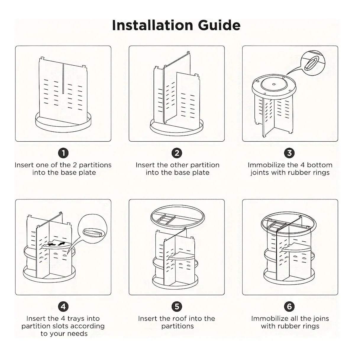 360° Rotating Makeup Organizer, Spinning Bathroom Organizer Countertop, organizer for cosmetics,Cosmetic Holder Shelf,(Clear)