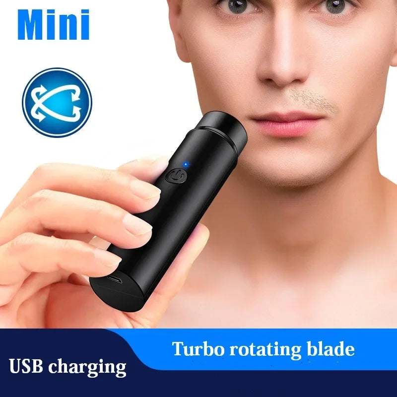 Portable Mini Electric Shaver Shaver Unisex Trimmer  USB Rechargeable Hairdressing and Shaving Tools Home Travel Car Use