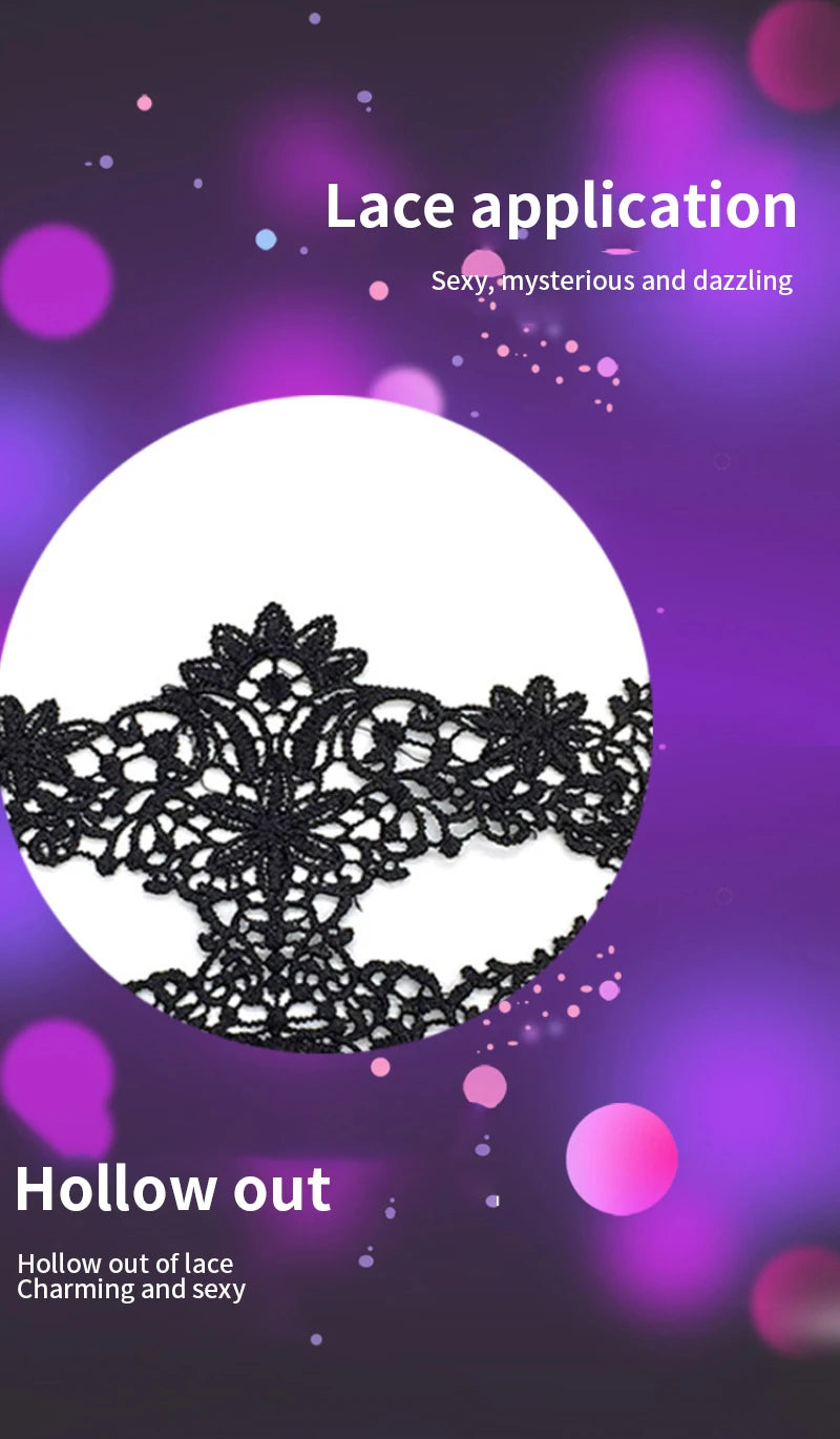 Women Carnival Mask Hollow Lace Masquerade Face Mask Princess Prom Party Props Black Eye Mask Halloween Costume for Women