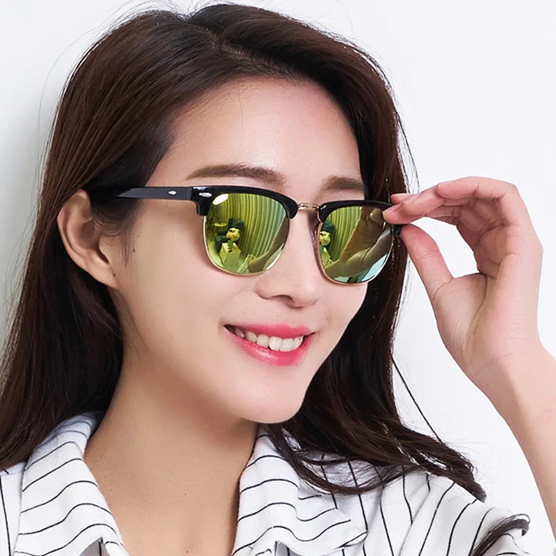 Hot Sunglasses Women Popular Square Brand Designer Retro Men Summer Style Sun Glasses Outdoor Shades UV400 Oculos De Sol