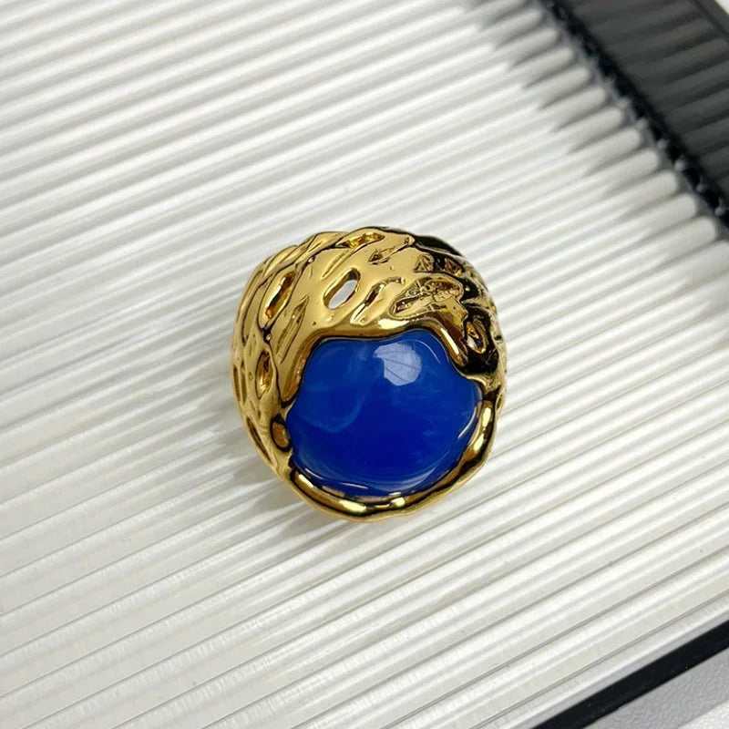 Fashion Jewelry Geometric Big Rings For Women Female Gifts Finger Accessories