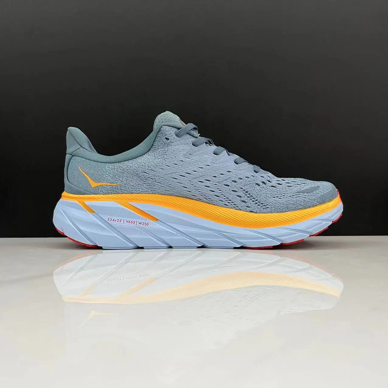 ‮hoka one one Clifton 8 Sneakers Men Lifestyle Sport Shoes Light Breathable Canvas Shoes Outdoor Running Shoes