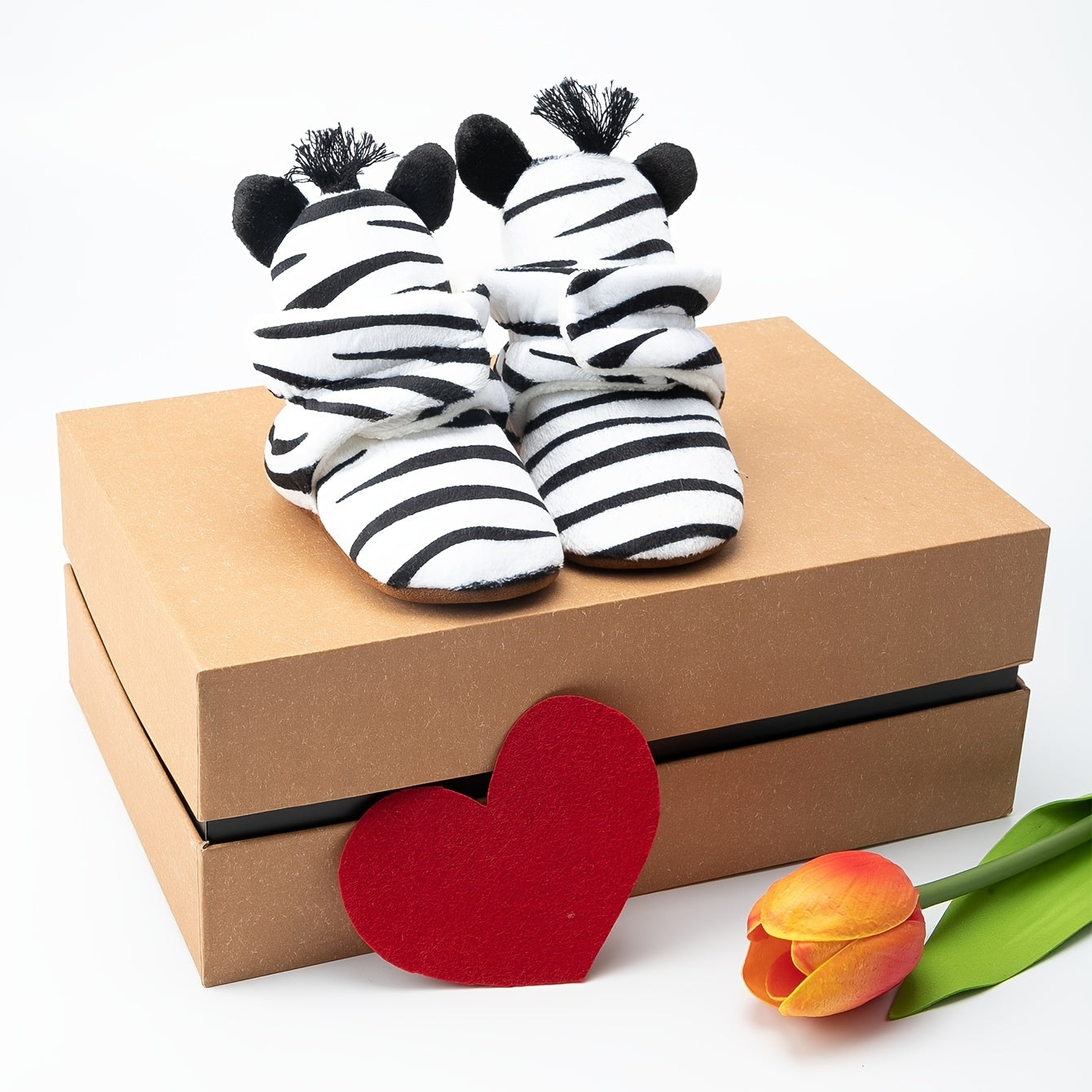 Newborn Baby Animals Warm Fleece Socks Shoes Autumn Winter