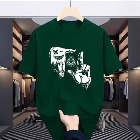 Men's Mesh Breathable Casual Round Neck Short Sleeves