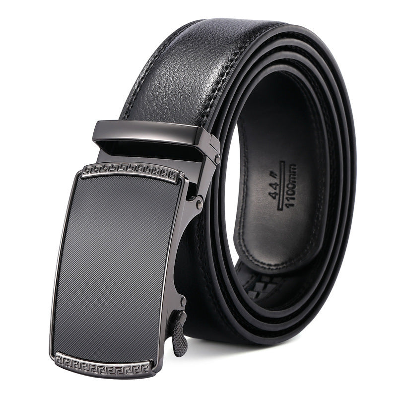Leather Belt Men's First Layer