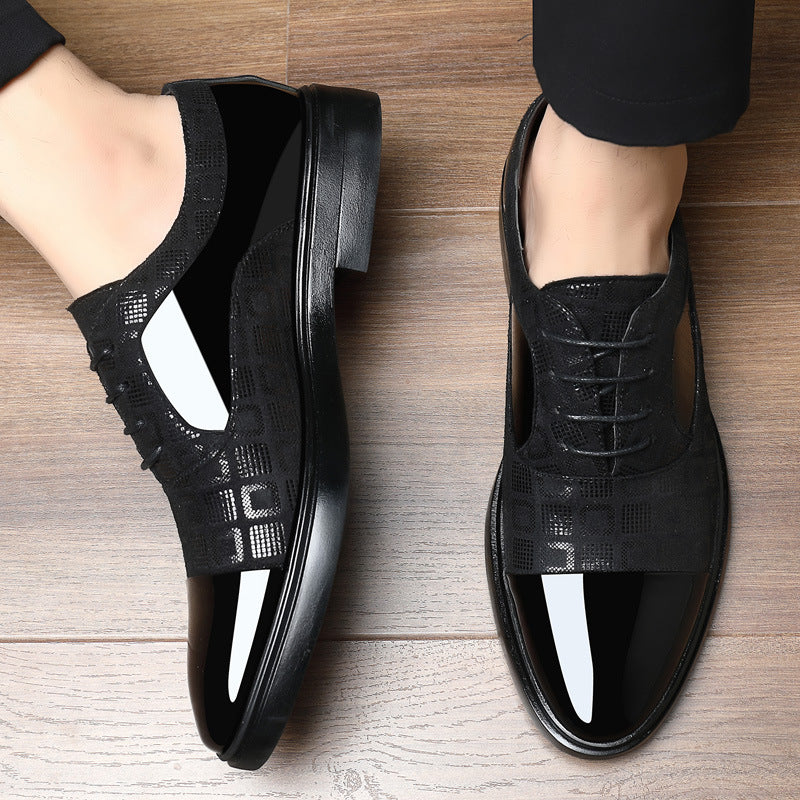 Men's Versatile Spring And Autumn Business Leather Shoes
