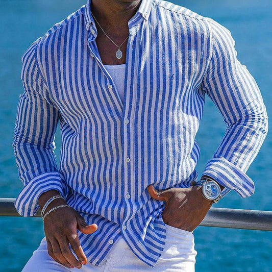 Fashion Printed Shirt Summer Menswear