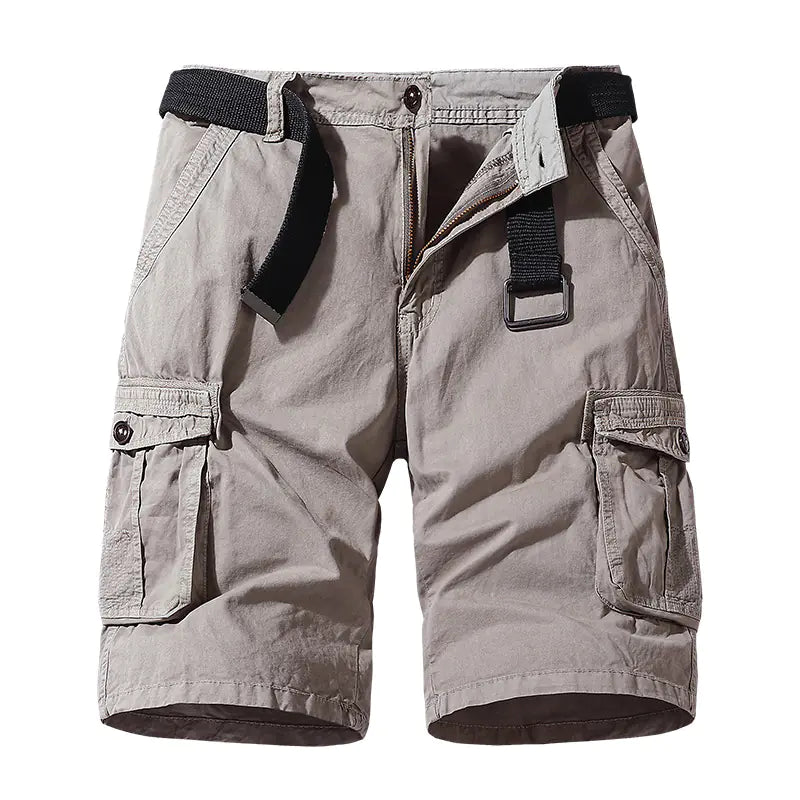 Men's Casual Cotton Multi-pocket Workwear Shorts