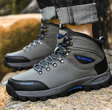 Men's Warm Winter Hiking and Climbing Sports Shoes