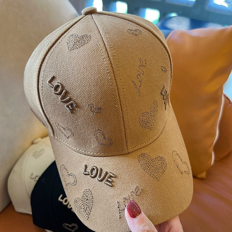 Lovers Wild Casual Sun-proof Face-looking Small Peaked Cap For Men