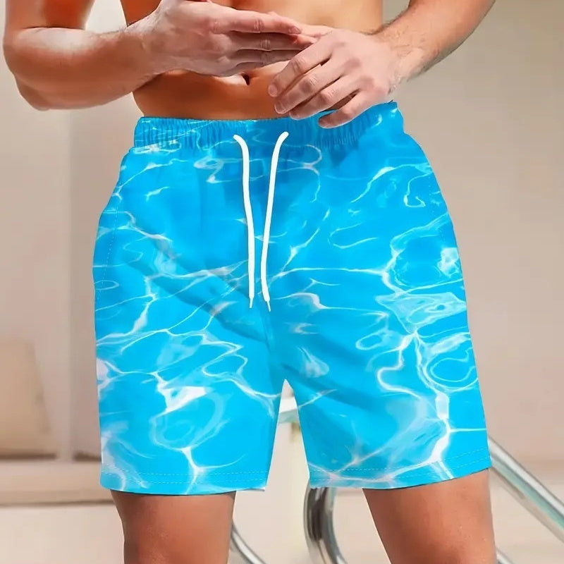 Men's Four Seasons Leisure 3D Printed Shorts