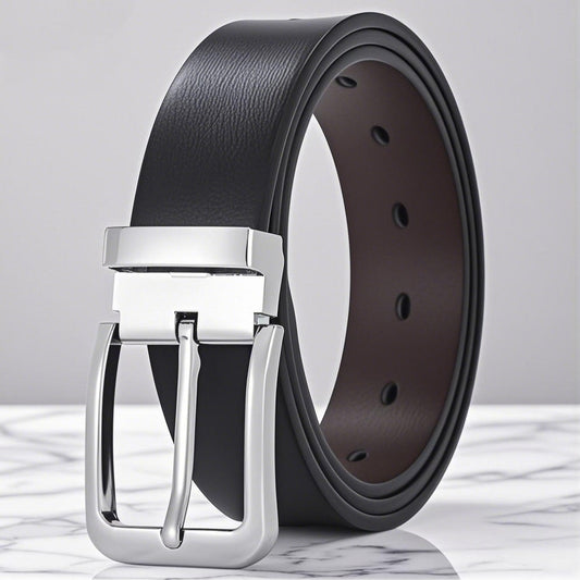 Men's Personality Trendy Belt High Quality Alloy Pin Buckle