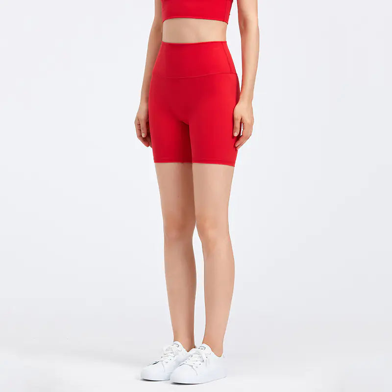 New Yoga Shorts with Skin-Friendly Elastic Fit