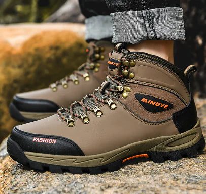 Men's Warm Winter Hiking and Climbing Sports Shoes