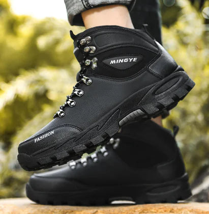 Men's Warm Winter Hiking and Climbing Sports Shoes