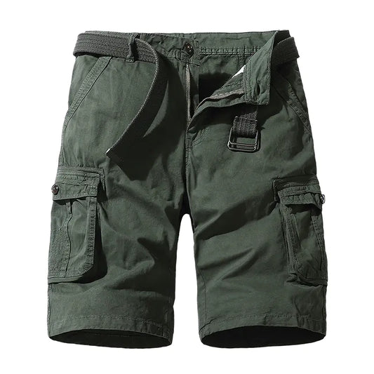 Men's Casual Cotton Multi-pocket Workwear Shorts